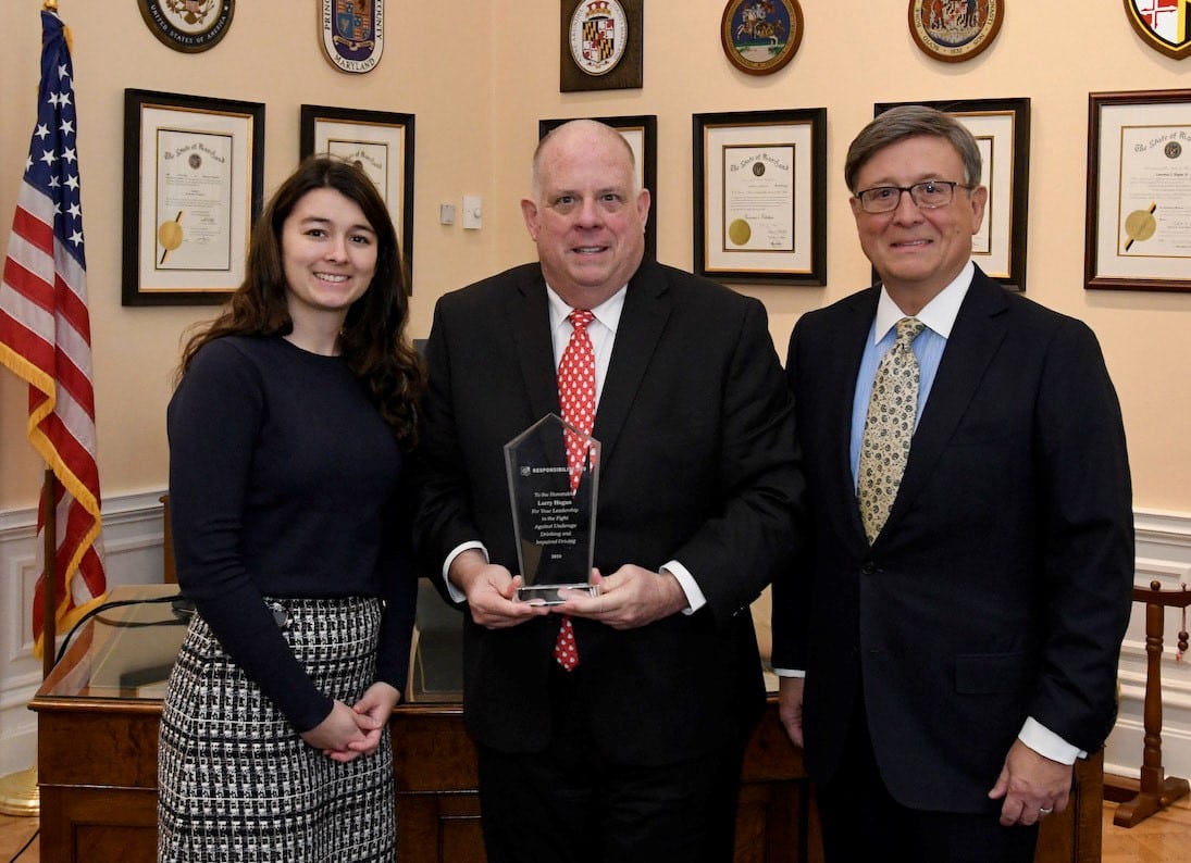 Christiana Falcon, Responsibility.org, Maryland Governor Larry Hogan (R-MD), Charles Curie, Responsibility.org National Advisory Board